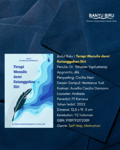 Sampul buku dan identitas buku Terapi Menulis demi Ketangguhan Diri