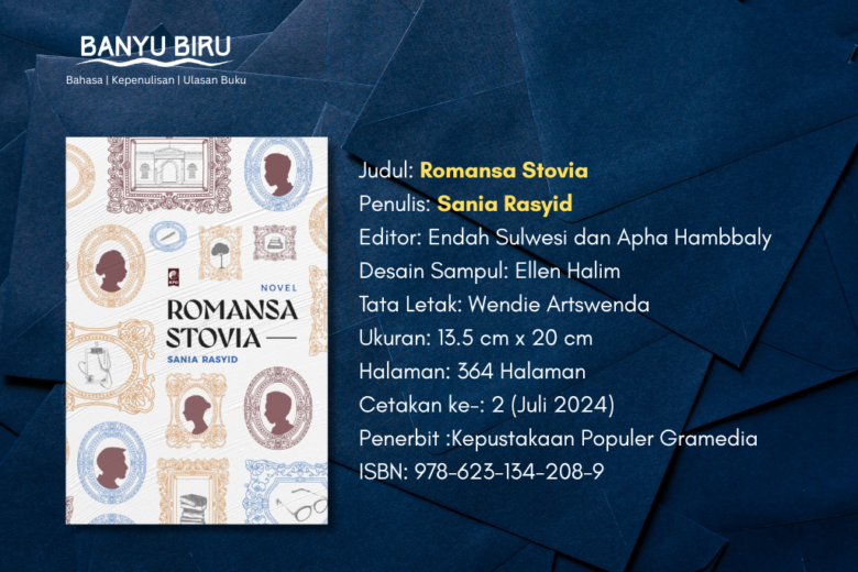Identitas Novel Romansa Stovia karya Sania Rasyid